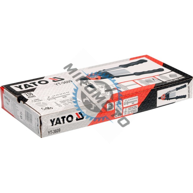 Cleste pentru popnituri 3.2 - 6.4 mm 330 mm Yato YT-3609