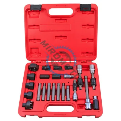 Set chei demontare si montare fulii de alternator, 24 piese Set chei demontare si montare fulii de alternator, 24 piese