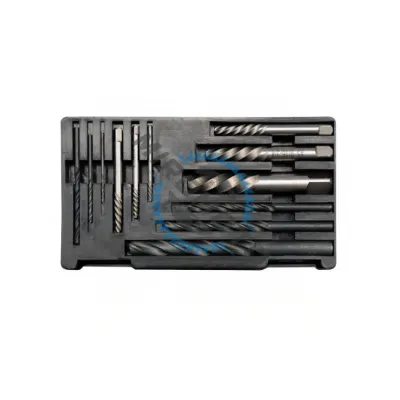 Set extractoare suruburi si burghie metal, Yato YT-0591, 1.4-15 mm, 12 bucati