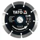 Disc diamantat de taiere segmentat, 125x22.2x2 mm, taiere umeda si uscata, Yato YT-59962