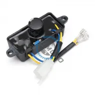 Regulator tensiune AVR Generator 2.5KW (250V 220uF) dreptunghi, carcasa din plastic, 2 fire + mufa 4 pini