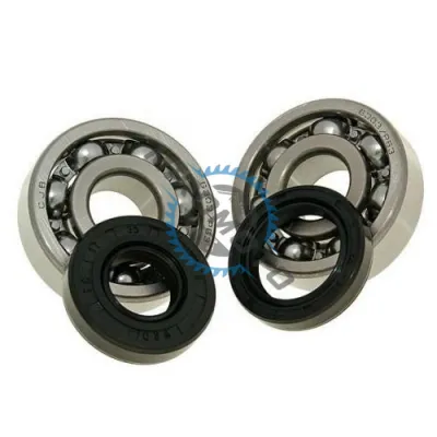 Set rulmenti si simeringuri ambielaj moto scuter Minarelli AM6 Set rulmenti si simeringuri ambielaj moto scuter Minarelli AM6