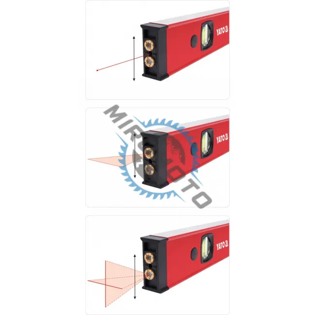Nivela cu laser electronica, Yato YT-30400, 610 mm