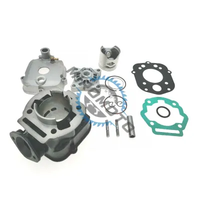 Set motor / kit cilindru + chiulasa scuter Aprilia RS 50 2006, Derbi Senda, Gilera SMT 2T, 47 mm, racire pe aer