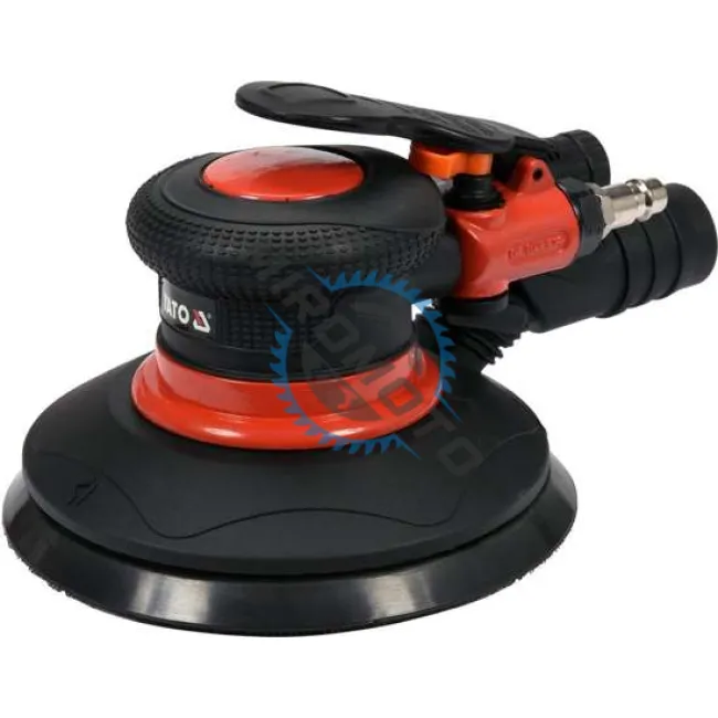 Slefuitor pneumatic, Yato YT-09739, excentric 2.5mm, diametru disc 150 mm, 12000 RPM Slefuitor pneumatic, Yato YT-09739, excentric 2.5mm, diametru disc 150 mm, 12000 RPM