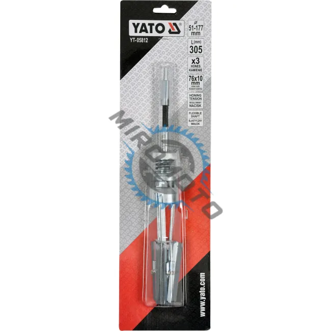 Dispozitiv pentru honuit clindrii Yato YT-05812, 51 - 177 mm, 205 mm