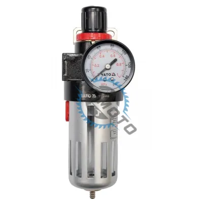 Filtru aer pentru compresoare cu reductor, Yato YT-2383, Prindere 1/2", 90 cm3 Filtru aer pentru compresoare cu reductor, Yato YT-2383, Prindere 1/2", 90 cm3