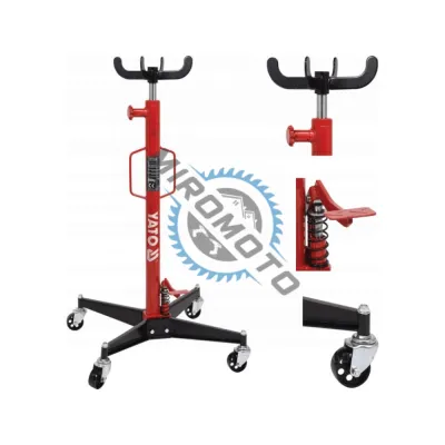 Cric hidraulic pentru cutia de viteze sau motor Yato YT-55600, 500 kg, 1140-1945 mm Cric hidraulic pentru cutia de viteze sau motor Yato YT-55600, 500 kg, 1140-1945 mm