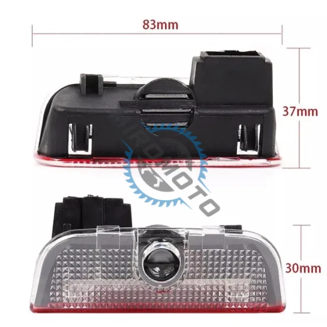 Set 2 Proiectoare Led Logo VW Passat B6, B7, CC, Golf 5, 6, 7, Touareg