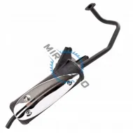 Toba esapament scuter GY6 50cc, 60cc, 80cc, 4 timpi, roata 10"