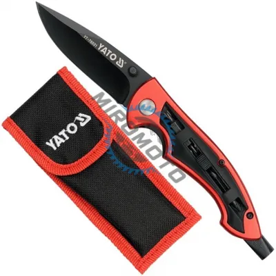 Briceag pliabil multifunctional 2 in 1 Yato YT-76031, cutit si surubelnita Briceag pliabil multifunctional 2 in 1 Yato YT-76031, cutit si surubelnita