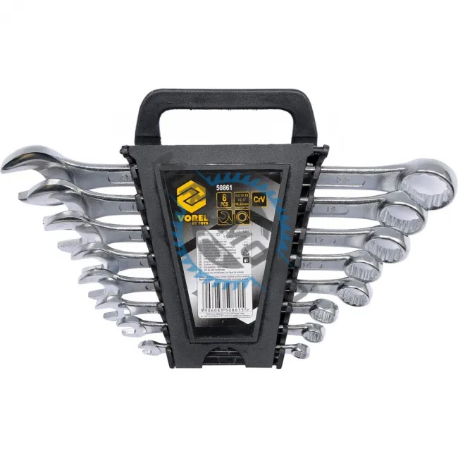 Set chei combinate, Vorel 50861, 6-22 mm, 8 bucati Set chei combinate, Vorel 50861, 6-22 mm, 8 bucati