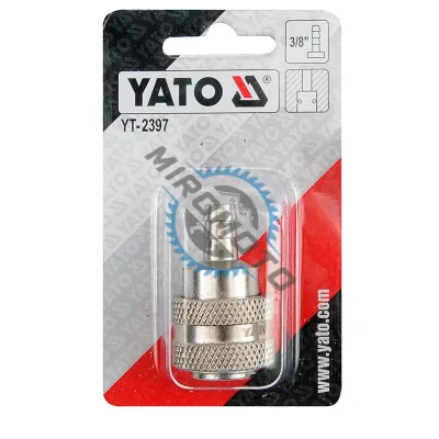 Mufa Rapida pentru Furtun Aer Comprimat, mama, 3/8", Yato YT-2397 Mufa Rapida pentru Furtun Aer Comprimat, mama, 3/8", Yato YT-2397