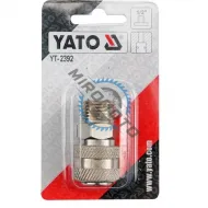 Mufa rapida pentru pistol peumatic, filet interior 1/2", Yato YT-2392