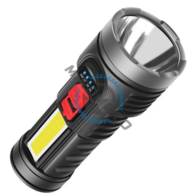 Lanterna cu Acumulator, Waterproof, Led cu Acumulator 1200mAh si Incarcare USB, 5V, 10W