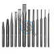 Set Dalti de Impact 12 piese, Yato YT-4714