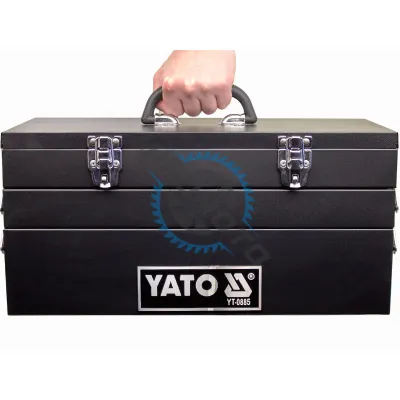 Cutie Metalica pentru Scule 460x200x225mm, Yato YT-0885 Cutie Metalica pentru Scule 460x200x225mm, Yato YT-0885