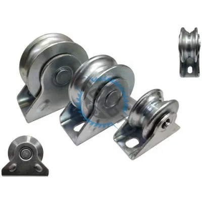 Rola Poarta Aplicata Profil Mixt cu Suport si Rulment pentru Porti Culisante, Diametru 60mm Rola Poarta Aplicata Profil Mixt cu Suport si Rulment pentru Porti Culisante, Diametru 60mm