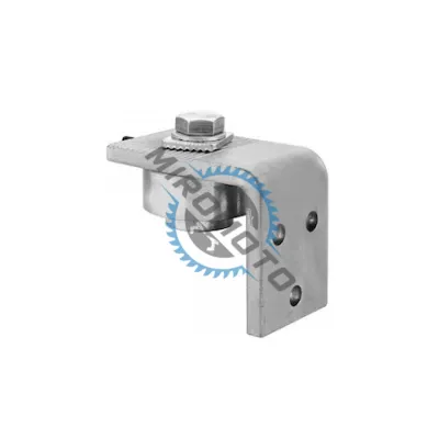 Balama superioara cu rulment si placa de fixare poarta, pentru porti din fier forjat, diametru rulment 50mm, model 61.216