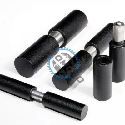 Balama sudabila, neagra cu bila in cap, grosime 32mm, lungime 140mm