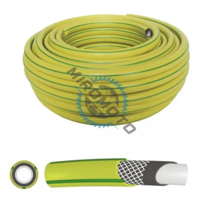 Furtun Gradina Armat, Diametru 3/4" (18.75 mm), Lungime 20 Metri, Hobby, Protectie UV, 8 Bar Presiune Max. Furtun Gradina Armat, Diametru 3/4" (18.75 mm), Lungime 20 Metri, Hobby, Protectie UV, 8 Bar Presiune Max.