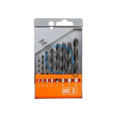 Set Burghie pentru Lemn 3-10mm, Sthor 22381 Set Burghie pentru Lemn 3-10mm, Sthor 22381