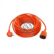 Prelungitor cu Fisa si Priza tip Schuko, 20 Metri, 3x1mm, Portocaliu, SPN2135