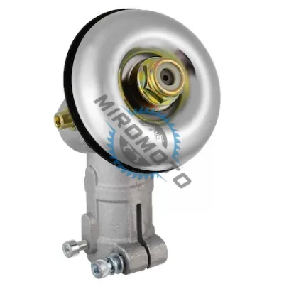 Angrenaj unghiular pentru motocoasa, patrat cu 4 caneluri (dinti), teava 26mm Angrenaj unghiular pentru motocoasa, patrat cu 4 caneluri (dinti), teava 26mm