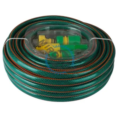 Furtun Gradina Armat 3/4, 20 Metri cu Accesorii, Protectie UV, 8 Bar Presiune Maxima Furtun Gradina Armat 3/4, 20 Metri cu Accesorii, Protectie UV, 8 Bar Presiune Maxima