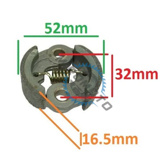 Saboti ambreiaj motocoasa TL 26, TL 33, diametru 52mm