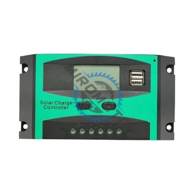 Regulator Tensiune pentru Panou Solar 60A 12V/24V 2 x Port USB