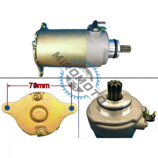 Electromotor scuter, atv 125cc - 150cc, 4T (9dinti)