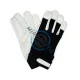 Manusi Lucru Marimea 10, Bumbac - Piele Negru, Yato YT-74640