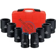 Set Chei Tubulare Impact 8 Piese 24-41mm 1"