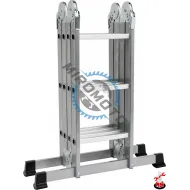 Scara constructii articulata, Vorel 17704, 3.4 m, 150 kg, 3 trepte tronson