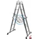 Scara constructii articulata, Vorel 17704, 3.4 m, 150 kg, 3 trepte tronson Scara constructii articulata, Vorel 17704, 3.4 m, 150 kg, 3 trepte tronson