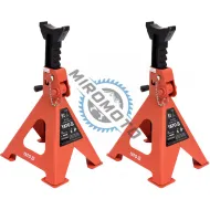 Set 2 suporti pentru auto, Yato YT-17312, capacitate 6 Tone