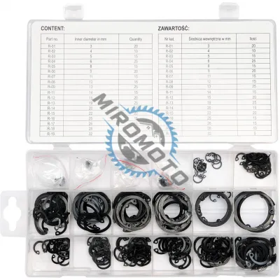 Set Coliere Seger Interior, 300 Buc YT-06881 Set Coliere Seger Interior, 300 Buc YT-06881