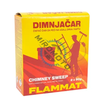 Pudra de Curatat pentru Cos de Fum FLAMMAT, 2 x 90 g Pudra de Curatat pentru Cos de Fum FLAMMAT, 2 x 90 g