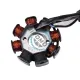Magnetou / stator aprindere scuter GY6 50cc, 80cc, 8 bobine, 4 fire Magnetou / stator aprindere scuter GY6 50cc, 80cc, 8 bobine, 4 fire