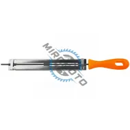 Pila pentru lant ferastrau cu ghidaj Evotools, cu maner si ghidaj