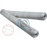 Plasa rabitz din sarma zincata Evotools 653034, 0.53 mm grosime, 1 m latime, 50 m lungime