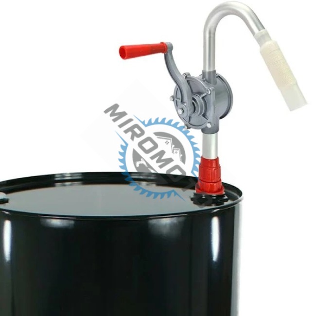 Pompa transfer lichide manuala Vorel 78002, pentru motorina, ulei si alti combustibili 20L/min