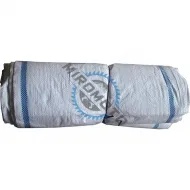 Set 100 saci rafie pentru cereale, fructe, legume si moloz, dimensiune 55X100 cm, Alb