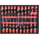 Dulap pentru scule, Yato YT-55290, 980x770x462 mm, 7 compartimente, 211 scule incluse, banc de lucru Dulap pentru scule, Yato YT-55290, 980x770x462 mm, 7 compartimente, 211 scule incluse, banc de lucru