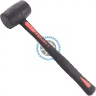 Ciocan din cauciuc cu coada din fibra de sticla 440g Yato YT-4594