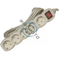 Prelungitor electric cu impamantare + intrerupator SPN2008 5 prize 5m 2200W