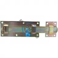 Zavor poarta dublu, 180mm, metalic