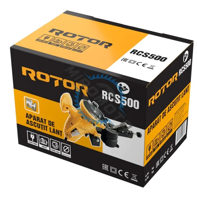 Masina pentru ascutire lant drujba, Rotor RCS500, 250 W