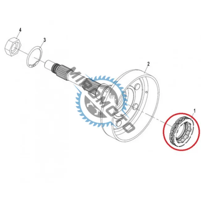 Rulment ambreiaj Atv CF Moto 500, CF500, X5